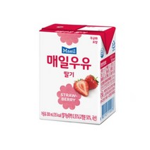 CM 매일 멸균 딸기맛 우유 200mlX24팩X3박스 생 딸기 팩
