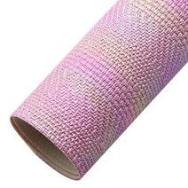 옷염색약 물감 의류 변색 타이 염료 인조퍼 가죽 시트 범프 질감 호일 합성 패브릭 롤 DIY 귀걸이 헤어 리본 파우치 공예용, 50x140cm, 3pink 2