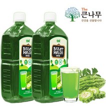 NFC 착즙 100% 생 여주즙 1000mlx2병 물 한방울 섞지않은 원액