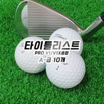 타이틀리스트 유명브랜드 혼합 로스트볼 A+급, 10개, 6.타이틀리스트 PRO V1/V1X혼합 A-급