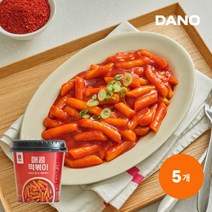 다노 매콤떡볶이 5개, 단품