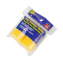 폼프로 Tiny Trimmer 리필 폼 롤러 브러쉬 옐로우 2pcs