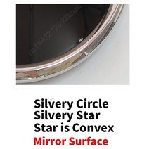 휠캡 휠커버 3D 미러 그릴 배지 전면 W204 엠블럼 W205 W212 W213 W176 W246 W177 A B C E G 클래스 ML CLA GLA GLC GLE C117 D, 69.Star Convex Silvery - A-W17