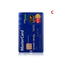 usb 플래시 카드형 특히한 귀여운 대용량 신용 카드 마스터 비자 카드 hsbc American Express 드라이브 펜 64gb 32g 8g 16g 은행 카드 메모리 스틱, 32GB, C