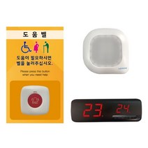벽부형 장애인 도움벨 수신기 (DP형 / LED형), 수신기(DP형)