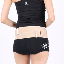 골반보호대 4인치 폭의 골밴전용벨트, 1개