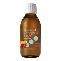Natures Way 네이처스 웨이 알러지 오메가3 Algae 해조류 식물성 초임계 RTG DHA 크린베리 오렌지 맛 액상 1 000mg 6.8fl oz (200ml)