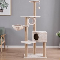 힐링홈 고양이 캣타워(150cm) 스크래처 사이잘캣타워