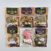 바로cook 간편식 건나물 자취요리 비빔나물 곤드레나물 7종, 1봉, 뽕잎 비빔나물(30g)