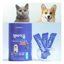 펫바이옴 반려동물 올인원 유산균/강아지 고양이 치주질환 개선 장건강을 위한 펫 구강 유산균