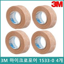 쓰리엠 살색 종이 반창고 1533-0, 4개입
