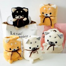 휴대용 캐릭터 미니 무릎 담요 항공 기내 차박 캠핑용