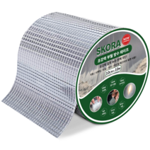 스코라 초강력 부틸 방수 테이프 은색 15cm x 5m, 3개