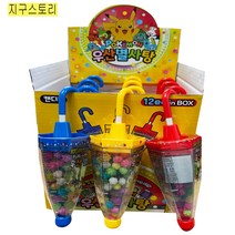 포켓몬스터 우산 별사탕 스티커 50종, 35g, 3개