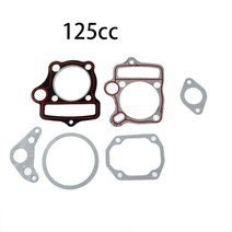 엔진 쿨링 수평 개스킷 실린더 세트 완전한 70cc 90cc 110cc 125cc ATV 더트 바이크 고 카트 스쿠터 모페드, 6.125cc