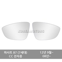 VIP 와이드 사이드미러 폭스바겐 파사트 / CC 연식확인 424, 1개