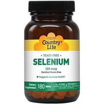 글루타치온 미네랄 셀레늄 컨트리 라이프 100mcg 180정