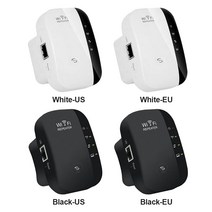 무선와이파이증폭기장거리 무선 WiFi 중계기 300Mbps 네트워크 신호 증폭기 부스터는 모드 및 표준 AP 지원, 01 EU 플러그_02 검정