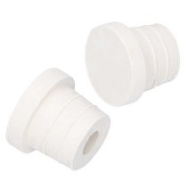 수영장 사다리 2Pcs Ladder Rubber Stopper Bumper Replacement Safety Guard Swimming Pool Supplies Anti-aging