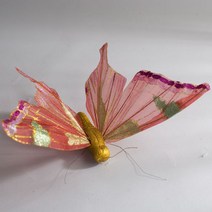 [천삼백케이] [엠디자인] 펄 나비(40cm 레드)