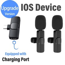 커스텀마이크 유튜브마이크 무선 마이크 옷깃 게임 마이크 사운드 믹서 블루투스 스피커, 업그레이드-ios-2 마이크
