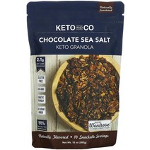 케토앤코 키토 그래놀라 초콜릿 씨 솔트 오트밀 284g, 1개