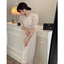 원피스 레이스 봄 가을 여름 자수 드레스 상견례 돌잔치 맘