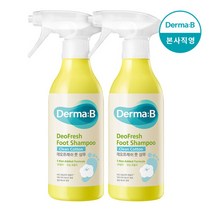 더마비 [더마비][1+1] 데오프레쉬 풋샴푸 클린코튼 400ml, 단품없음