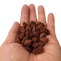 화산석 벽돌색 (천연화산석 화장토) 5~10mm(대립), 1개