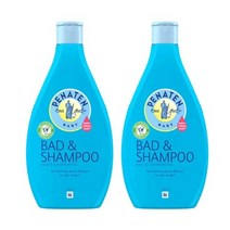 페나텐 베이비 샴푸 앤 샤워젤 400ml x2개세트, 2개