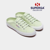 [수페르가_제화] [공식판매] 수페르가 2402 뮬 스니커즈 GREEN LIGHT