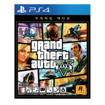 GTA 5 PS4 한글판 + 실리콘 커버