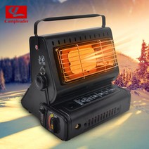 야외 캠핑 부탄가스 LPG 겸용 난로 스토브 휴대용, 다목적 난방 스토브 + 긴 탱크 4개