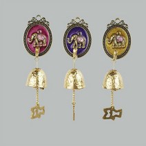 문종 도어벨 이앤 앤틱미러 코끼리1종 세균에강한 황동종 국산 핸드메이드 청명한소리 출입문종, 블루