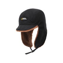 NATIONALGEOGRAPHIC N224AHA620 리버시블 트래퍼햇 BLACK