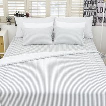 나라데코 DP01 2컬러 라인 샤카 이불 풀세트 퀸 L4, 단품