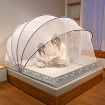 여름 모기장 캐노피 가정용 직물 접이식 설치 침대 텐트 학생 기숙사 맨틀, [02] 100x190cm, [09] 04