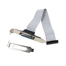 NEXI NE OK부품패러럴 확장 브라켓 30cm 메인보드 IDC 26핀 LPT 포트, 1개