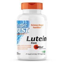 닥터스 베스트 루테인 OptiLut 10mg 120정 베지캡슐 정 품 제 품