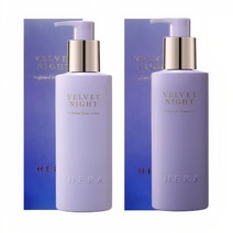 헤라 벨벳 나이트 퍼퓸드 바디로션 250ml+샤워젤 270ml, 1set
