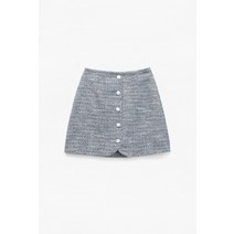 미쏘 여성 A라인 트위드 미니 스커트 MIWWHD401G 391536