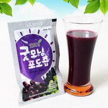 껍질째 갈아만든 굿모닝 포도즙 30팩(100mlx30개), 없음, 100ml, 단품