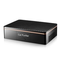 LAMJAD 자동차 USB 신선한 공기 이오니아 정수기 산소 바 오존 Ionizer 청소기 대 생성기, 02 BLACK
