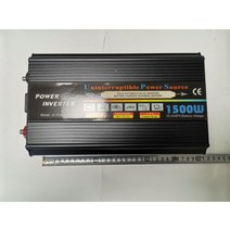 차량용인버터 EU 플러그 1 5KW 1500W 수정 된 웨이브 인버터 DC 12V/24V AC 110V/220V 50HZ/60HZ UPS 부단, 01 50HZ_01 12V_02 220V_01 범용