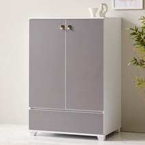 위드 학생 원룸 미니 싱글 옷장 행거용 800, 화이트