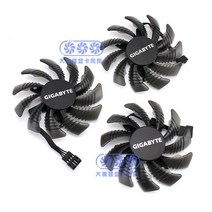 기가바이트 1080ti 1070 1060 P104 그래픽카드 냉각팬, 3팬(5세트)