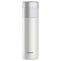 루미낙 찻잎 분리 보온보냉병, 화이트, 400ml