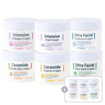 1+1 콜라겐/수분/영양크림 대용량 100ml, (1+1)푸드어홀릭 세라마이드 비타민크림