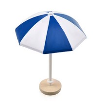 폴딩파라솔 하프 라탄 감성 알루미늄 파라솔 미니어처 해변 태양 우산 인형 DIY 공예 요정 정원 인형 액세, 01 blue_02 M