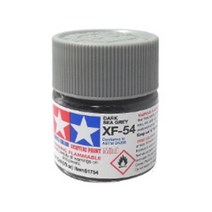 (81754) 타미야 아크릴 도료 XF-54 다크 씨 그레이 무광 10ml